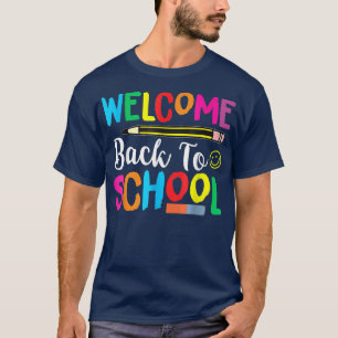 Välkommen Back to school, skolans första dag T Shirt