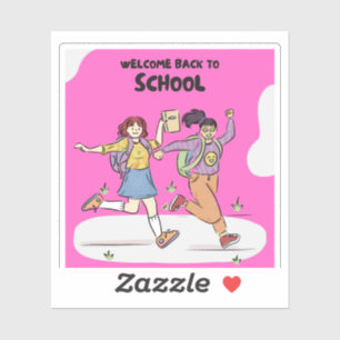 Välkommen Back to school Stickers Klistermärken