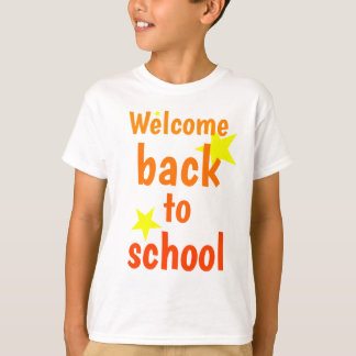 välkommen back to school t shirt