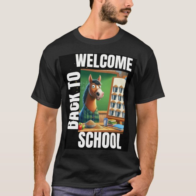 Välkommen Back to school T Shirt (Framsida)