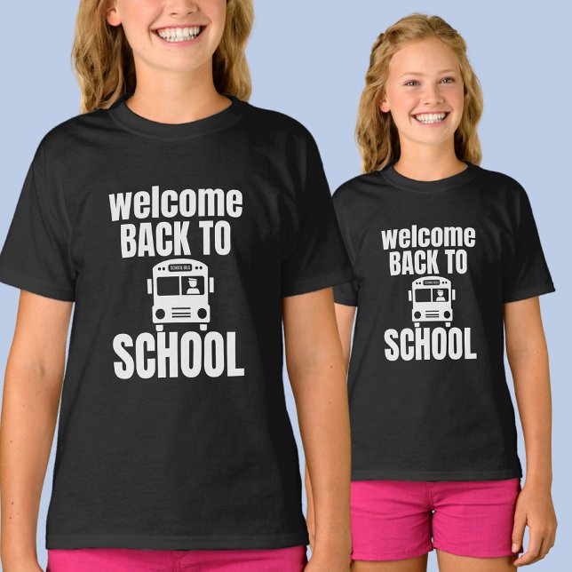 Välkommen Back to school T Shirt (Skapare uppladdad)
