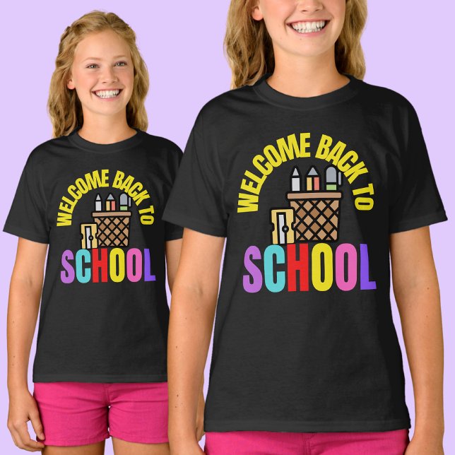 Välkommen Back to school T Shirt (Skapare uppladdad)