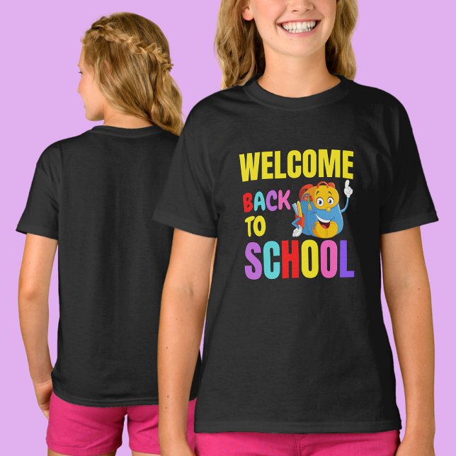 Välkommen Back to school T Shirt (Skapare uppladdad)