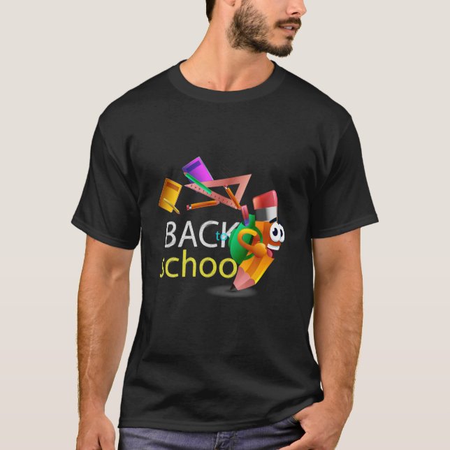 Välkommen Back to school T Shirt (Framsida)