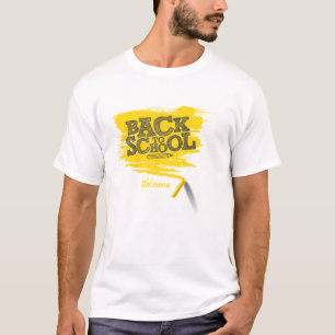 Välkommen Back to school Teacher Långärmad T Shir Shirt