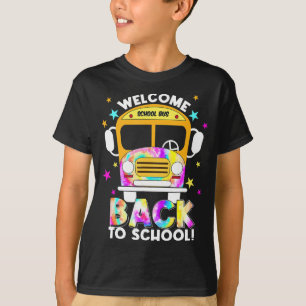 Välkommen Back to school till Buss Drivers Transpo T Shirt