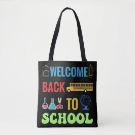 Välkommen Back to school Tygkasse