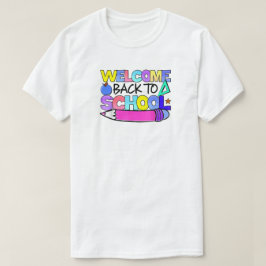 Välkommen Back to school Underbara lärare 2024 T Shirt
