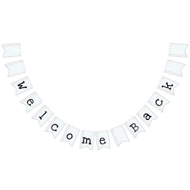 Välkommen back to school vimplar (Alla)