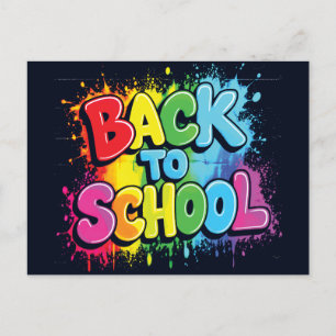 Välkommen Back to school Vykort
