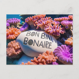 Välkommen Bonaire vykort