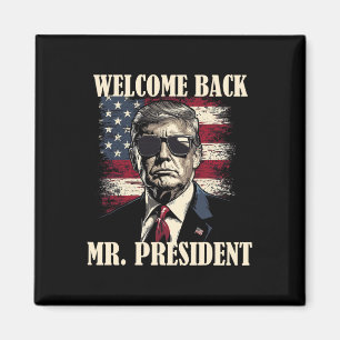 Välkommen Byck President Donald Trump Victory 2 Magnet