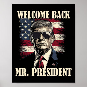 Välkommen Byck President Donald Trump Victory 2 Poster