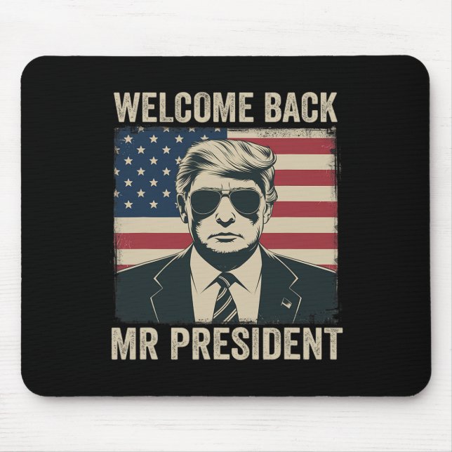 Välkommen Byck, president Donald Trump Victory Musmatta (Framsidan)
