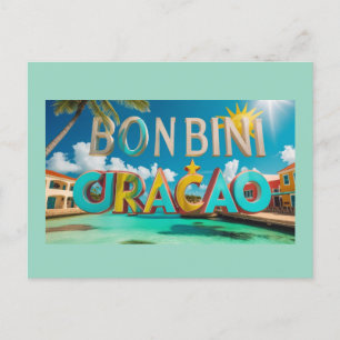 Välkommen Curaçao vykort