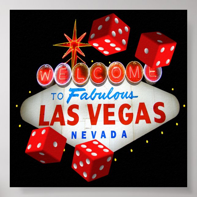 Välkommen Dice Poster (Framsidan)