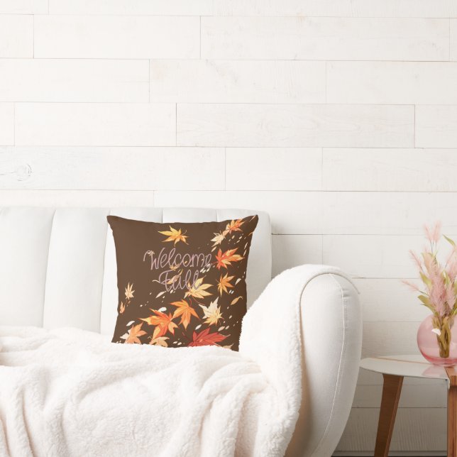 Välkommen Fall, Höst löv Kudde (Soffa)