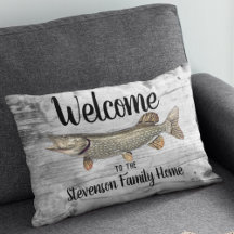 Välkommen Fishing Pike Family Namn Home Cottage