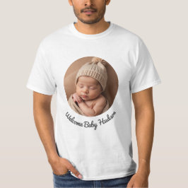 välkommen flicka eller pojke från nyfödd bebis, vä t shirt