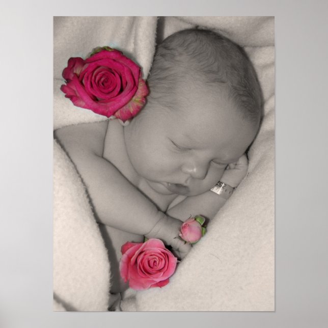 välkommen flicka poster (Framsidan)