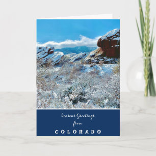 Välkommen från Colorado Helgkort