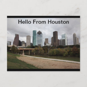 Välkommen från Houston, Texas vykort