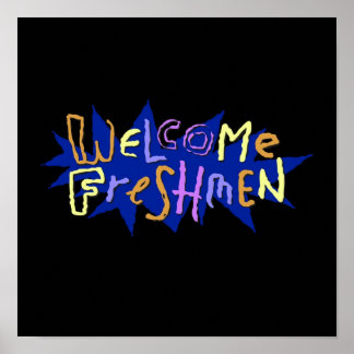 Välkommen Freshmen 90-talet Nickelodeon Stickers o Poster