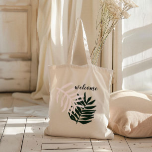Välkommen Handflatan Getaway Tote Bag Tygkasse