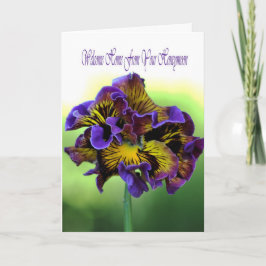 Välkommen hem från Honeymoon Kort