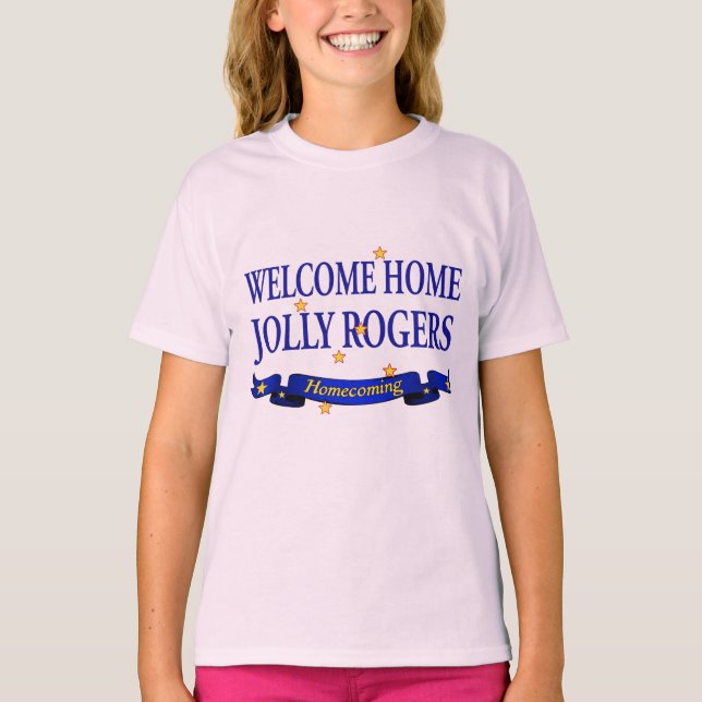 Välkommen hem Jolly Rogers T-shirt (Framsida)
