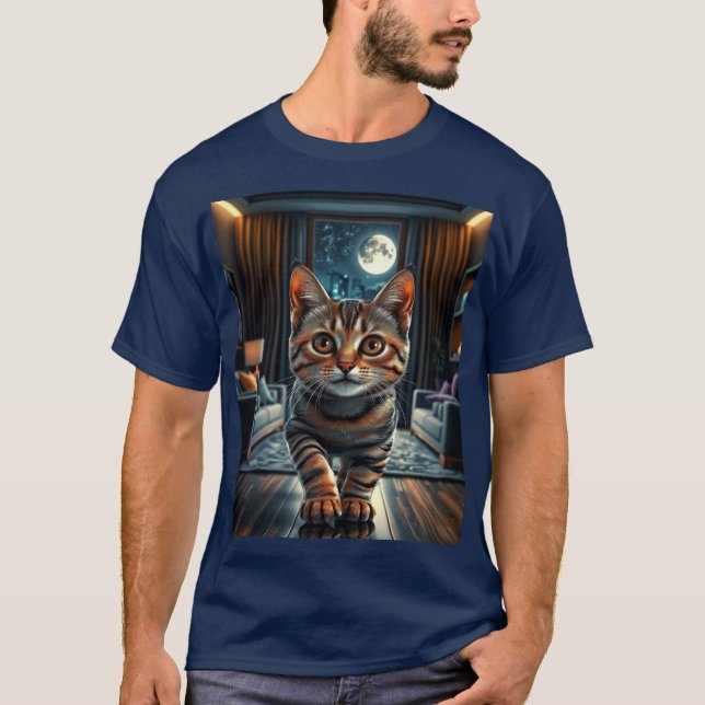 Välkommen hem Kattunge T Shirt (Framsida)
