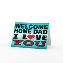 Välkommen hem Pappa I Kärlek