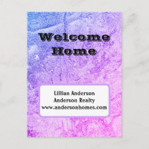 Välkommen Hem Pastell Tack Fastighetsmäklare Fasti