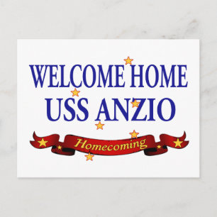 Välkommen hem, USS Anzio Vykort