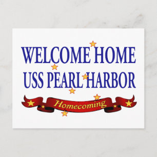 Välkommen hem USS Pearl Harbor Vykort