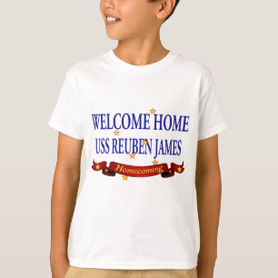 Välkommen hem USS Reuben James T-shirt