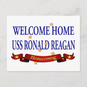 Välkommen hem USS Ronald Reagan Vykort
