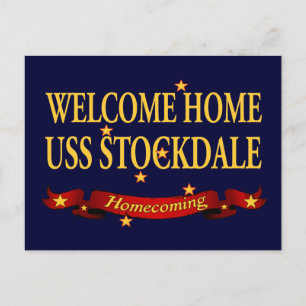 Välkommen hem, USS Stockdale Vykort