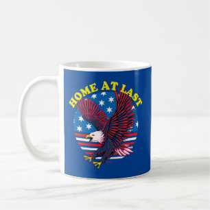 Välkommen hem veteran Patriotisk örn Kaffemugg