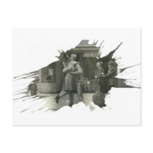 Välkommen hem | vykort