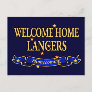Välkommen Home Lancers Vykort