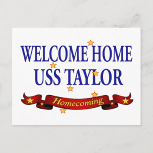 Välkommen Home USS Taylor Vykort