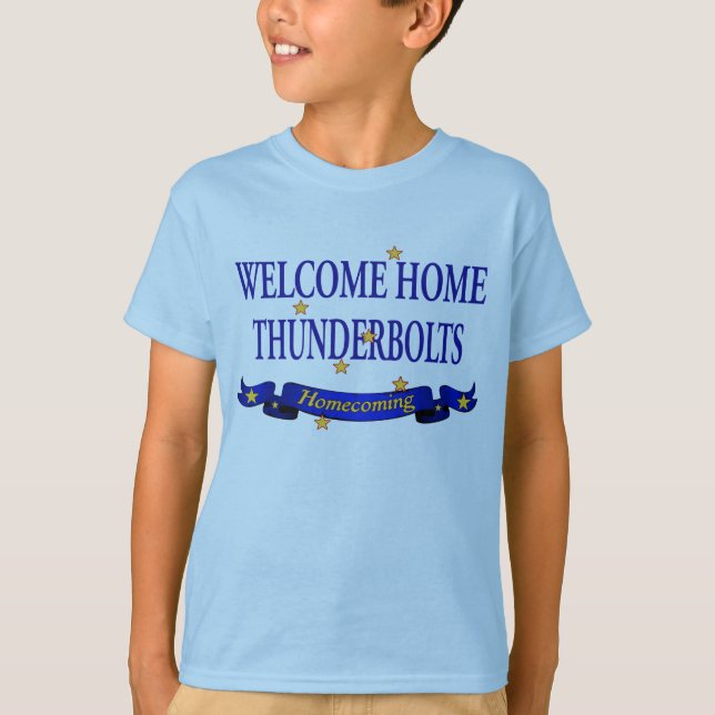 Välkommen HomeThunderbols Tee (Framsida)