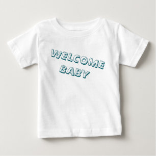 välkommen i mitt liv baby t shirt
