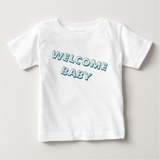 välkommen i mitt liv baby t shirt