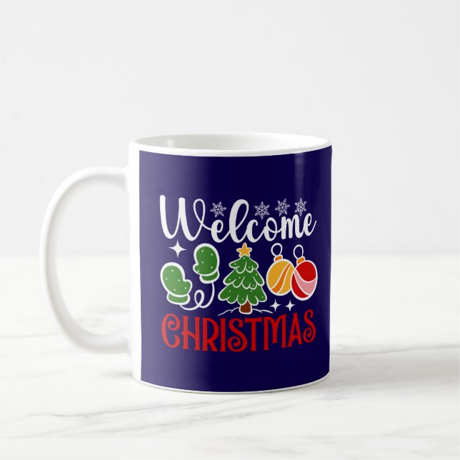 Välkommen jul-63758 kaffemugg (Vänster)