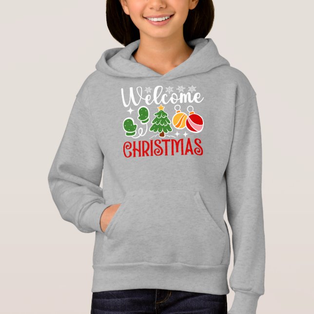 Välkommen jul-63758 t shirt (Framsida)