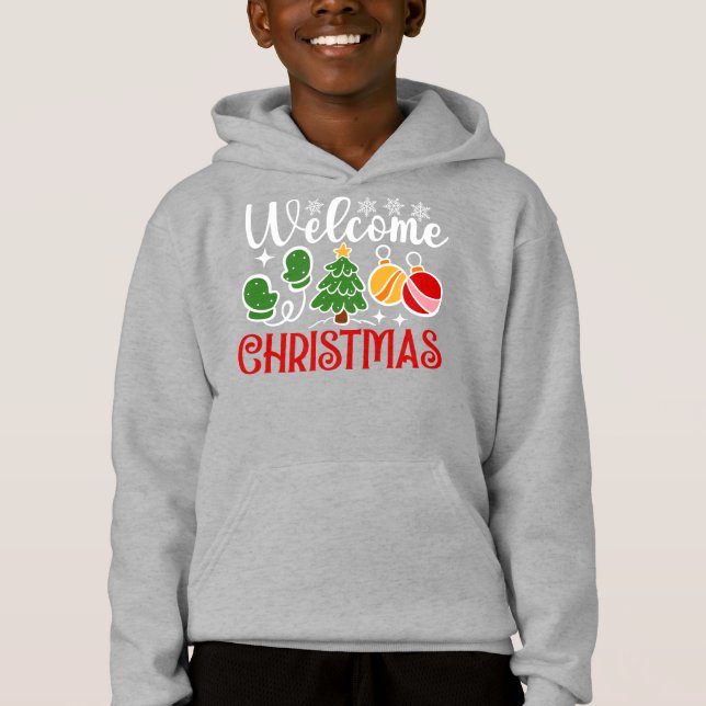 Välkommen jul-63758 t shirt (Framsida)