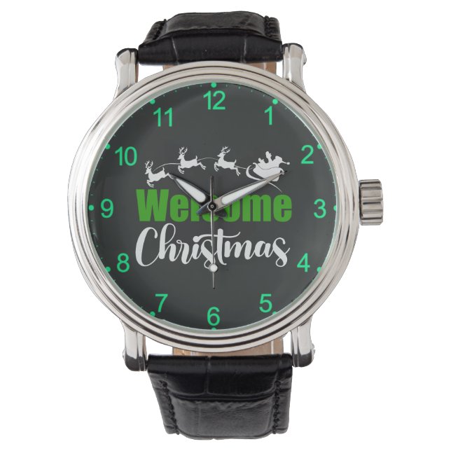 Välkommen jul-85101 armbandsur (Framsida)