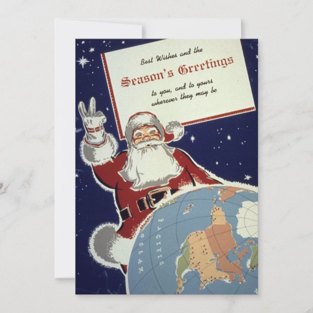 Välkommen Jul Vintagekort Julkort (Framsida)